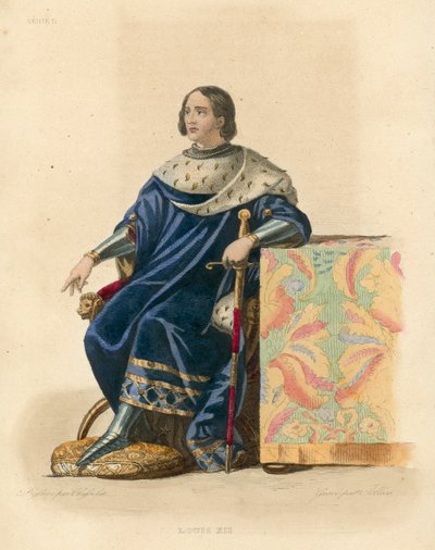 Louis XII by French School