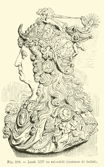 Louis XIV of France by French School
