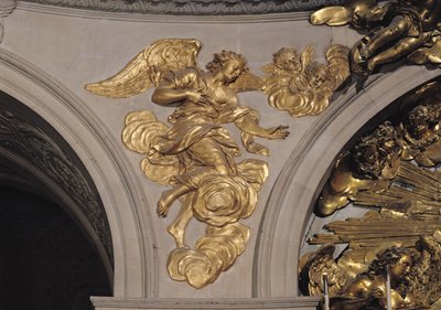 Louis XIV Style Angel, from the Arch on the Left of the High Altar in the Chapel by French School