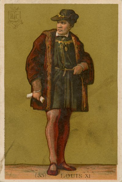 Louis XI by French School