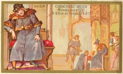 Louis XI of France by French School