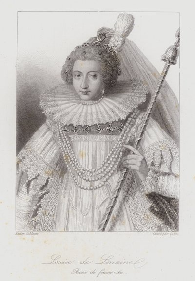 Louise of Lorraine, Queen Consort of Henry III of France by French School