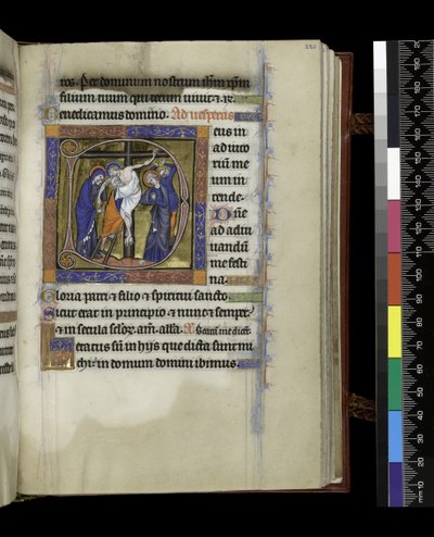 Folio from the Psalter and Hours of Isabella of France by French School