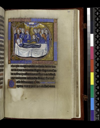 Collects, Sermons and Lessons for the Assumption, from the Psalter and Hours of Isabella of France by French School