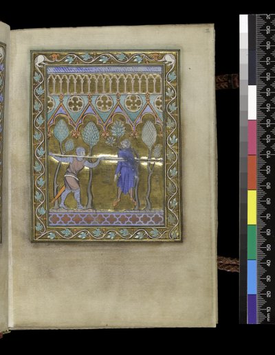 From the Psalter and Hours of Isabella of France, Paris, c.1265-70 by French School