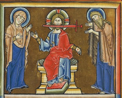 Christ of the Apocalypse, from the Psalter of Saint Elizabeth by French School