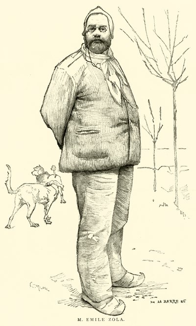Mr. Emile Zola by French School