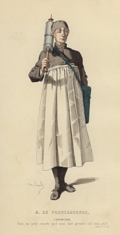 Monsieur de Pourceaugnac by French School