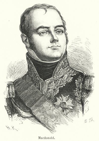 Macdonald (engraving) by French School