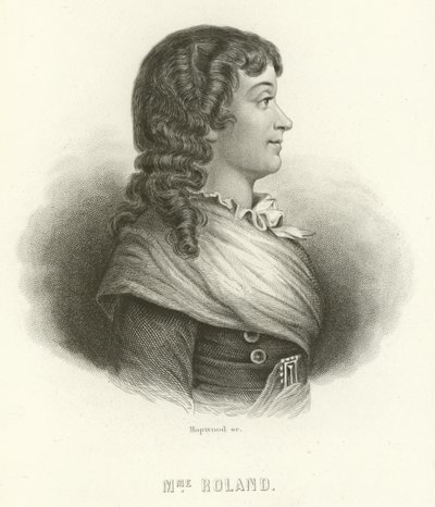 Madame Roland by French School