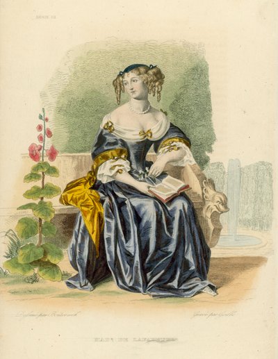 Madame de La Fayette by French School