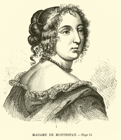 Madame de Montespan by French School