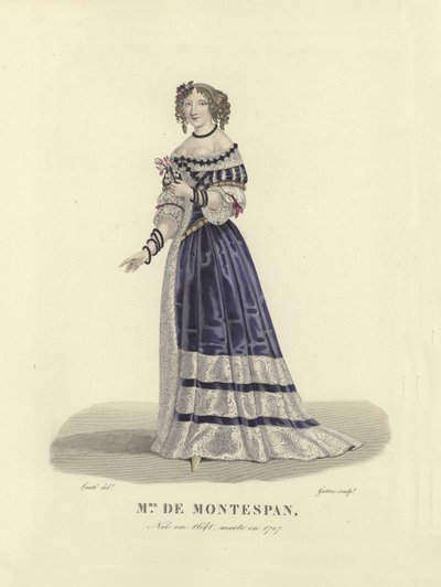 Madame de Montespan, mistress of King Louis XIV of France by French School