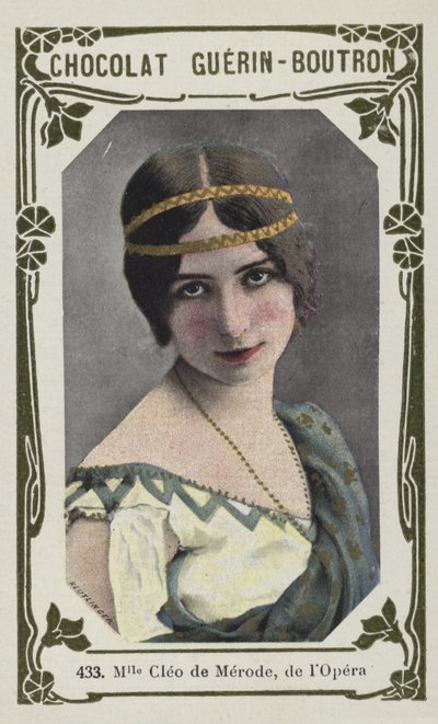 Mademoiselle Cleo de Merode, from the Opera by French School