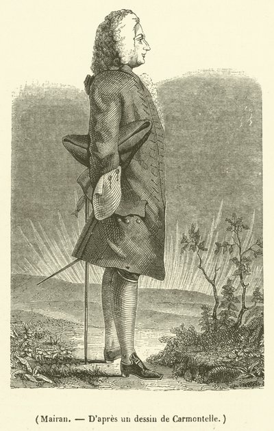 Mairan (engraving) by French School