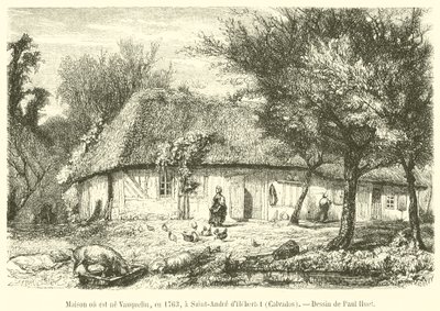 House where Vauquelin was born, in 1763, in Saint-Andre d