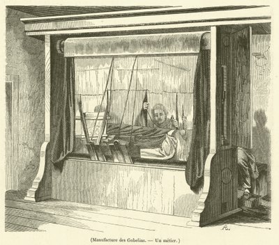 Gobelins Manufactory, A loom by French School
