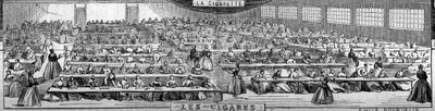 Manufacture of Tobacco, Paris by French School