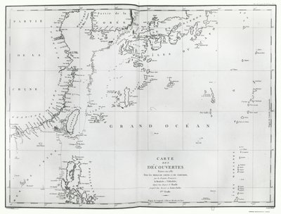 Map of the South China Sea, from the itinerary of La Perouse by French School