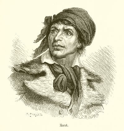 Marat by French School