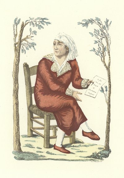 Marat in a Dressing Gown by French School