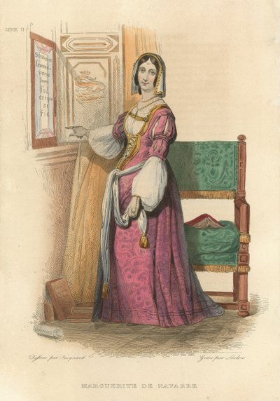 Marguerite de Navarre by French School