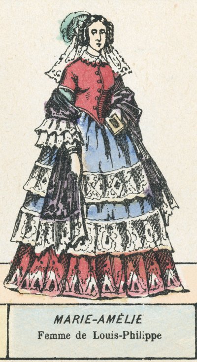 Marie-Amelie, Wife of Louis-Philippe by French School