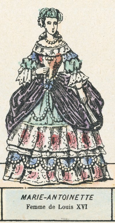 Marie-Antoinette, Wife of Louis XVI by French School
