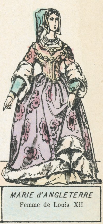 Mary of England, Wife of Louis XII by French School