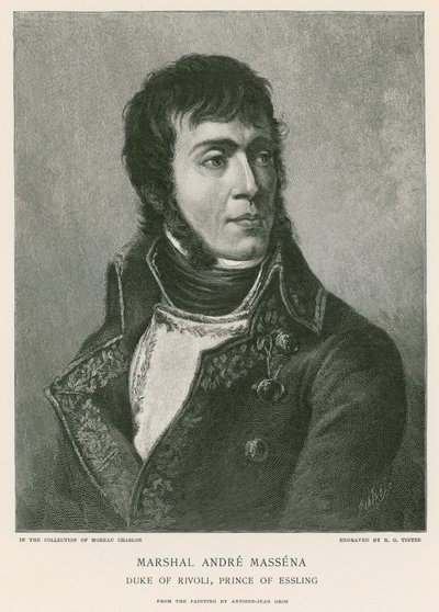 Marshal Andre Massena by French School