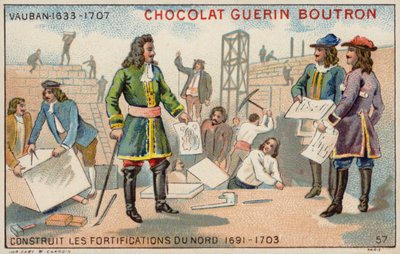 Marshal Vauban Constructing the Fortifications of the North by French School