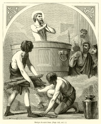 Martyrdom of Saint John by French School