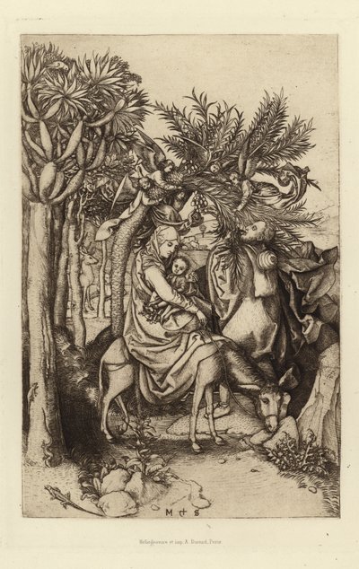 Mary, Joseph and Jesus by French School