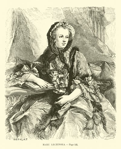 Mary Leczinska by French School