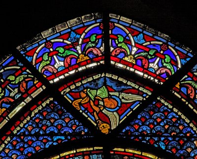 Mary Magdalene Window: An Angel by French School
