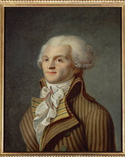 Maximilien Robespierre by French School