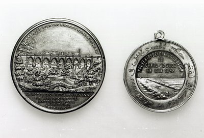 Medal commemorating the opening of the Suez Canal, 1869 by French School