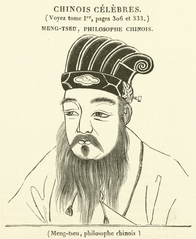 Meng-tseu, Chinese philosopher by French School