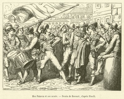 Meo Patacca and His Army by French School