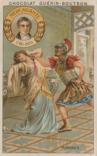 Mercadante, Horace by French School