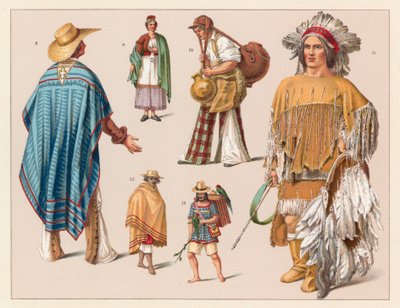 Mexican Costume by French School