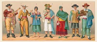 Mexican Costume by French School