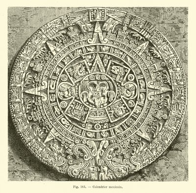 Mexican Calendar by French School