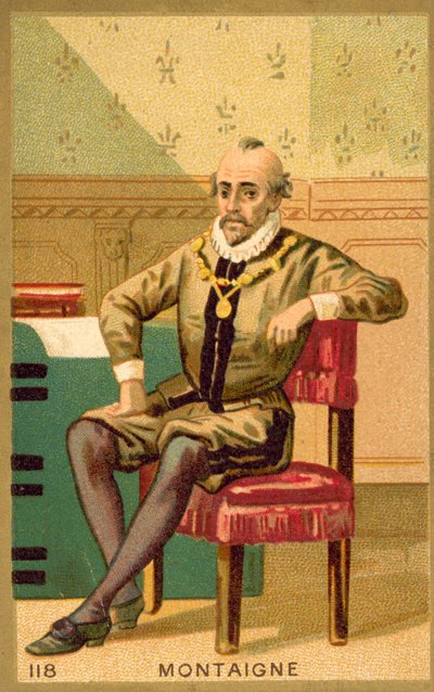 Michel de Montaigne, French Writer and Philosopher by French School
