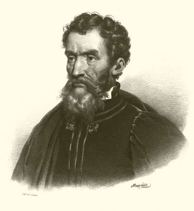 Michelangelo, portrait by French School