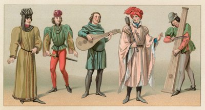 Middle Ages Costume by French School