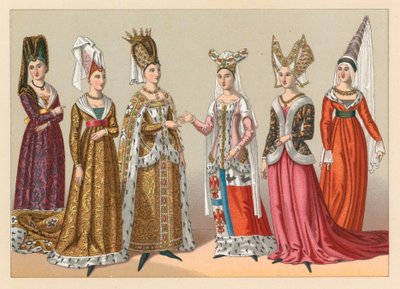 Middle Ages Costume by French School