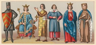 Middle Ages Costume by French School