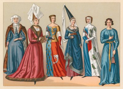 Middle Ages Costume by French School