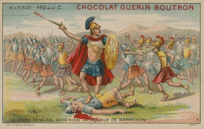 Miltiades, Athenian General and Victor of the Battle of Marathon, 490 BC by French School